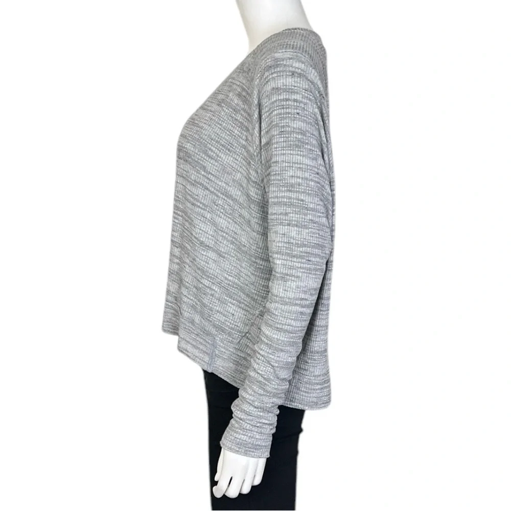Free People We The Free Grove Cardi in Light Heather Gray - sz Medium
